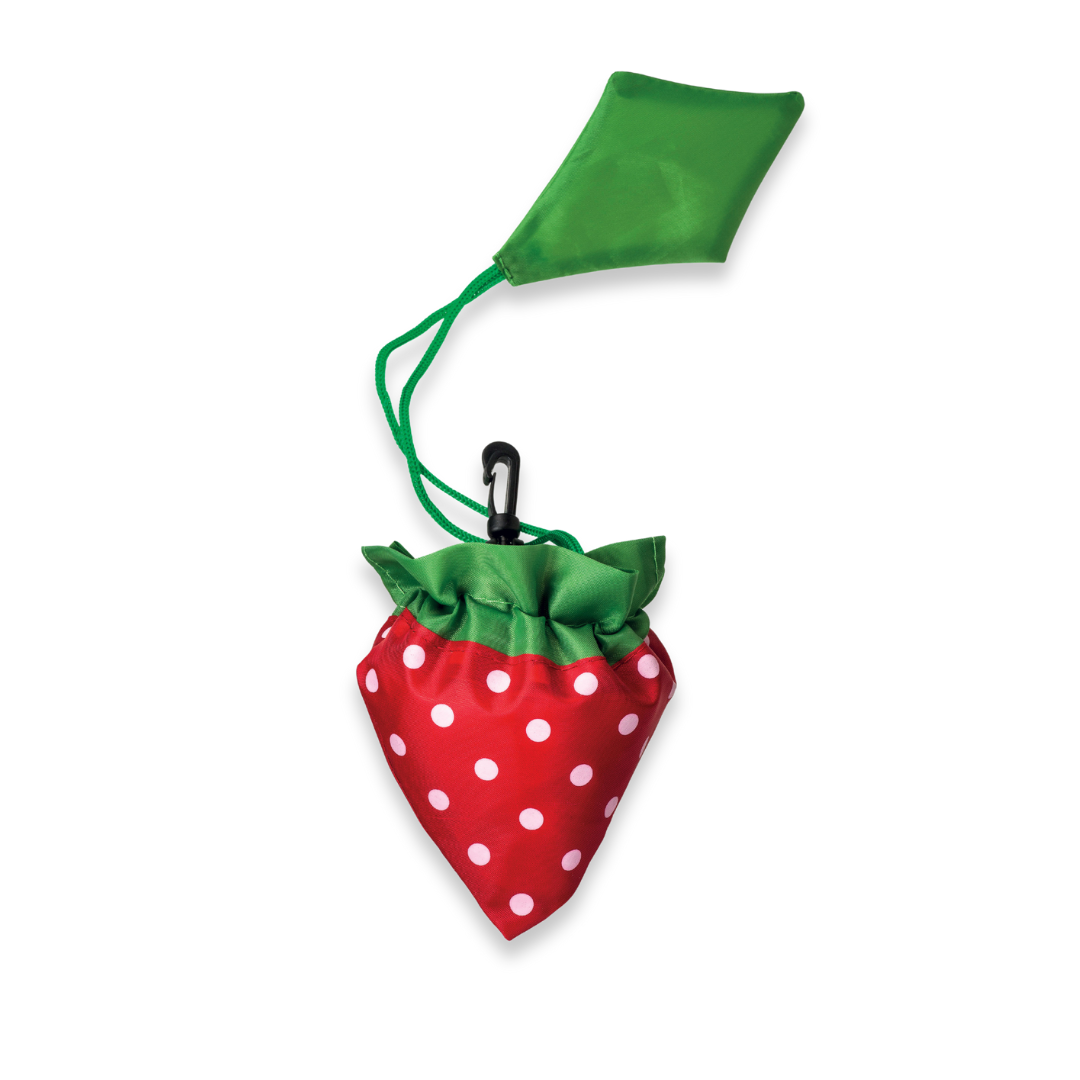 Borsa a forma di fragola chiusa