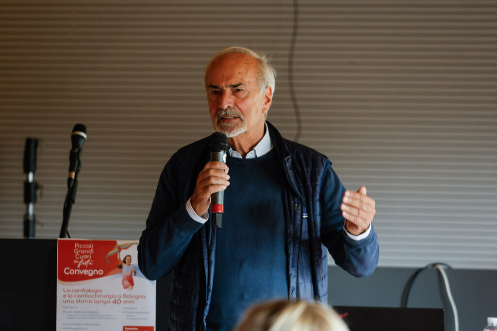 prof. Fernando Maria Picchio, specialista in Cardiologia, al convegno sui 40 anni di cardiologia e cardiochirurgia a Bologna