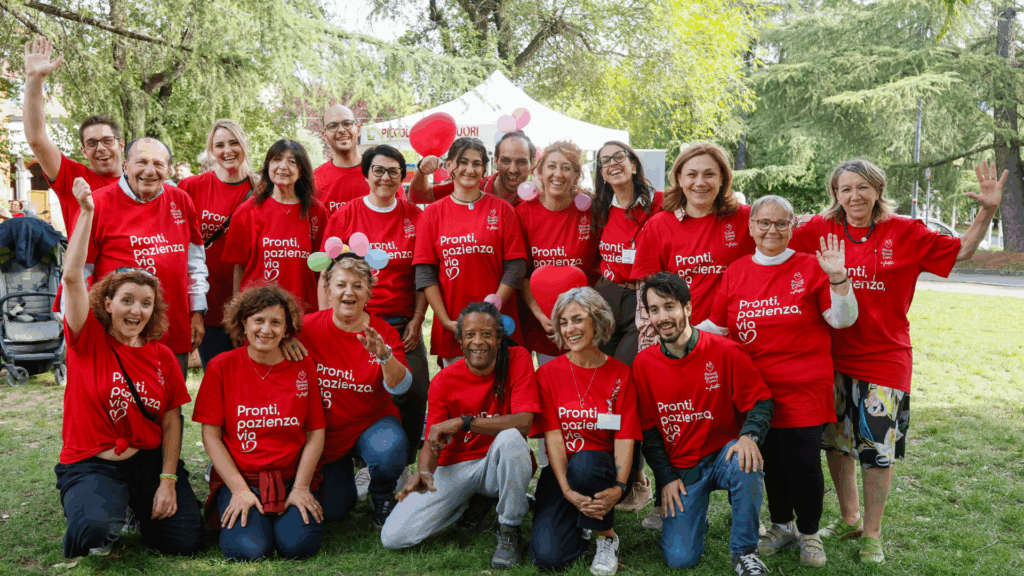 La squadra di Piccoli Grandi Cuori in Festa