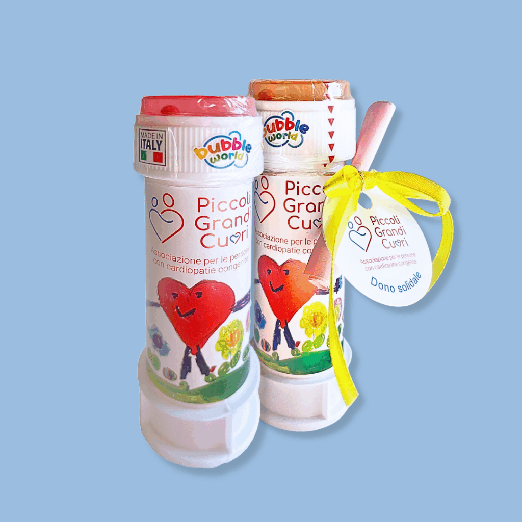 Bolle di sapone Piccoli Grandi Cuori