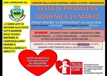 TUTTI A CAMPOGALLIANO (MO) PER LA FESTA DI PRIMAVERA -  DOMENICA 19 MARZO 2017
