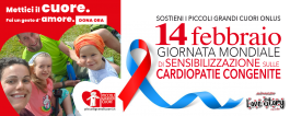 Celebriamo la Giornata Mondiale di sensibilizzazione sulle cardiopatie congenite, 14 Febbraio